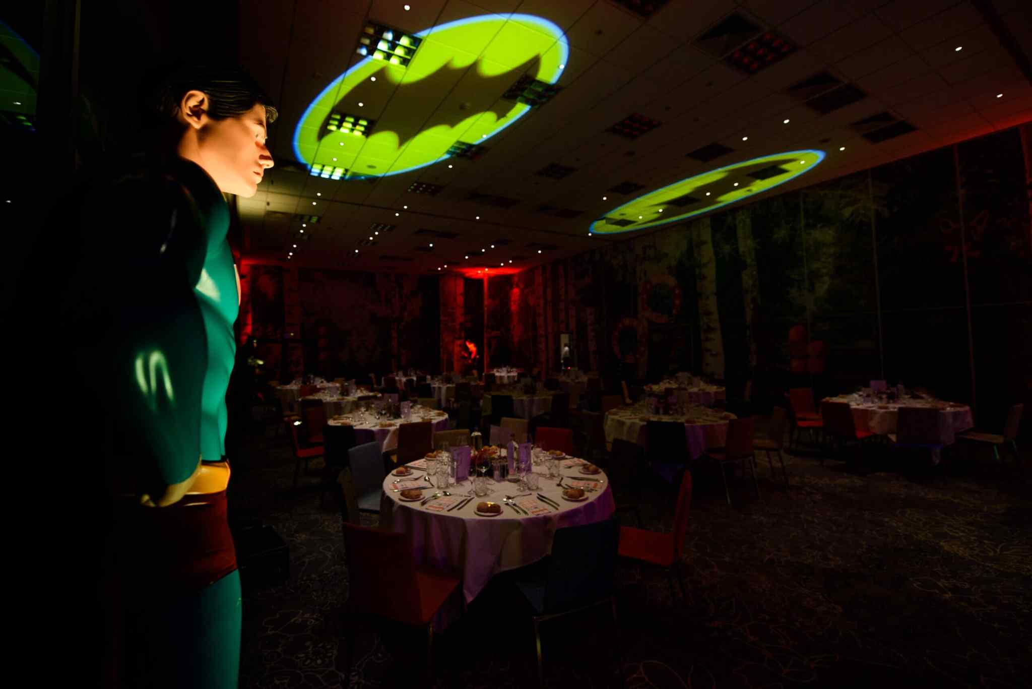 Superhelden Masker bedrijfsfeest