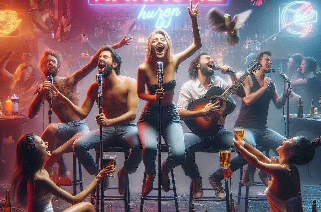 Karaoke sterren feestje