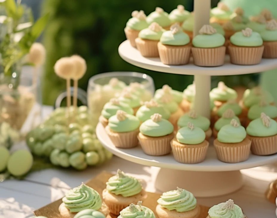 Royal mint babyshower