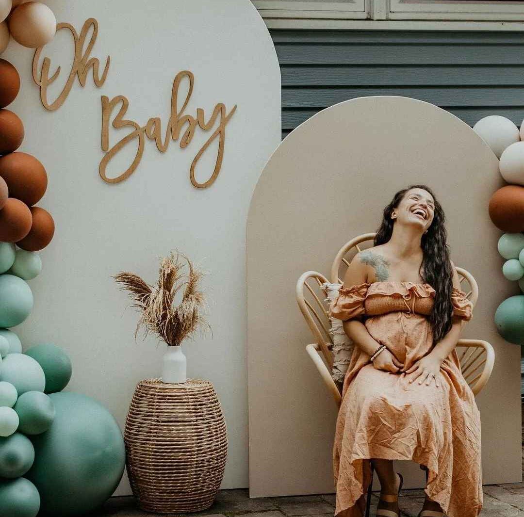 Royal mint babyshower