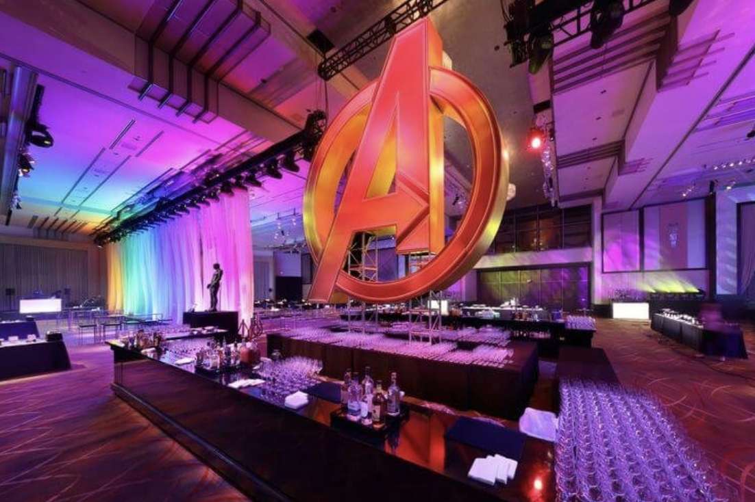 Superhelden Masker bedrijfsfeest