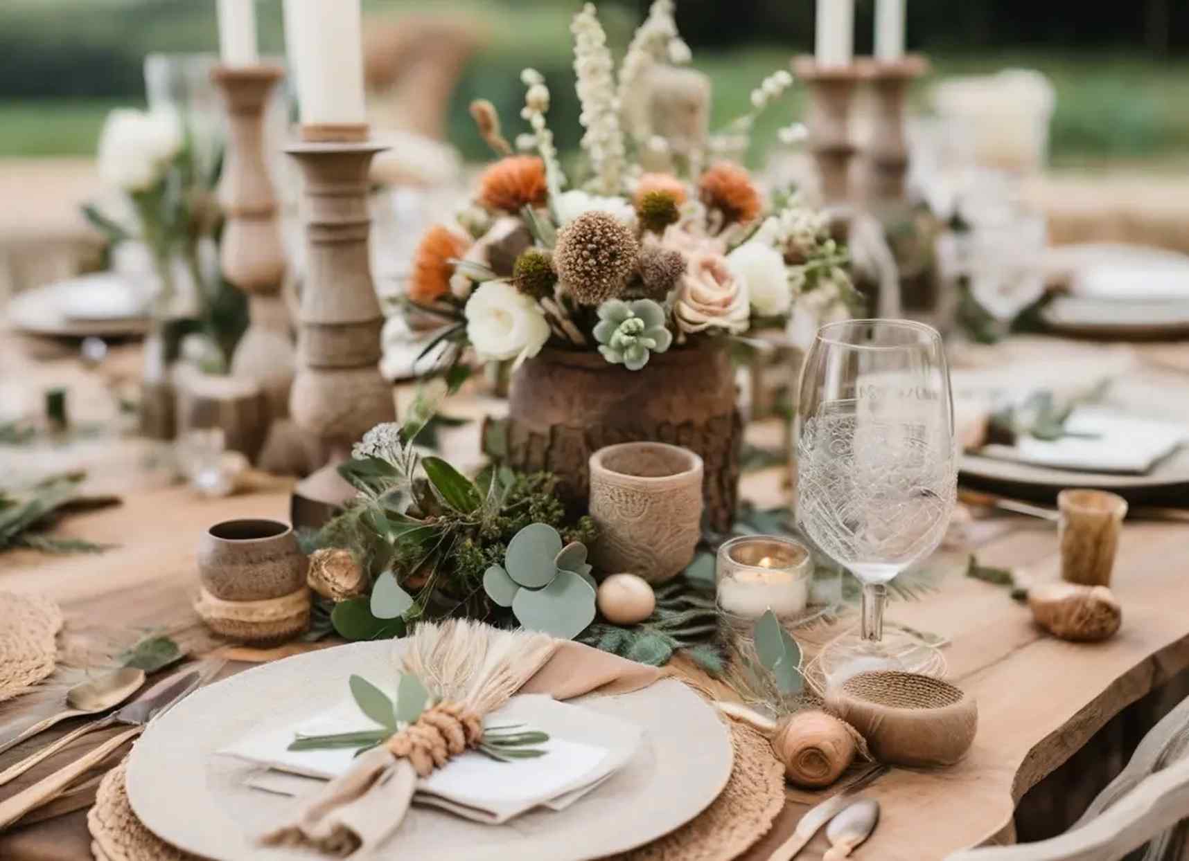 bohemian Wedding thema