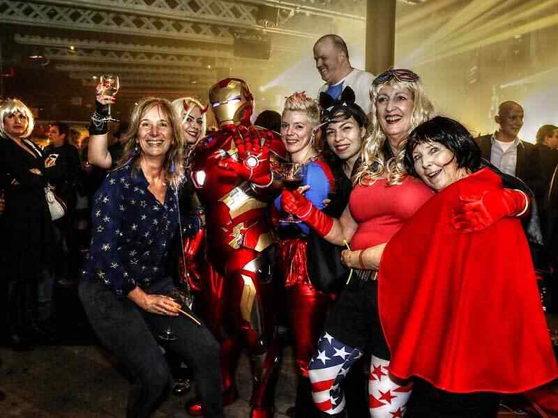 Superhelden Masker bedrijfsfeest