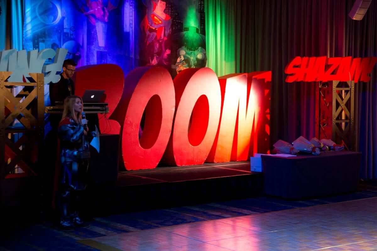 Superhelden Masker bedrijfsfeest