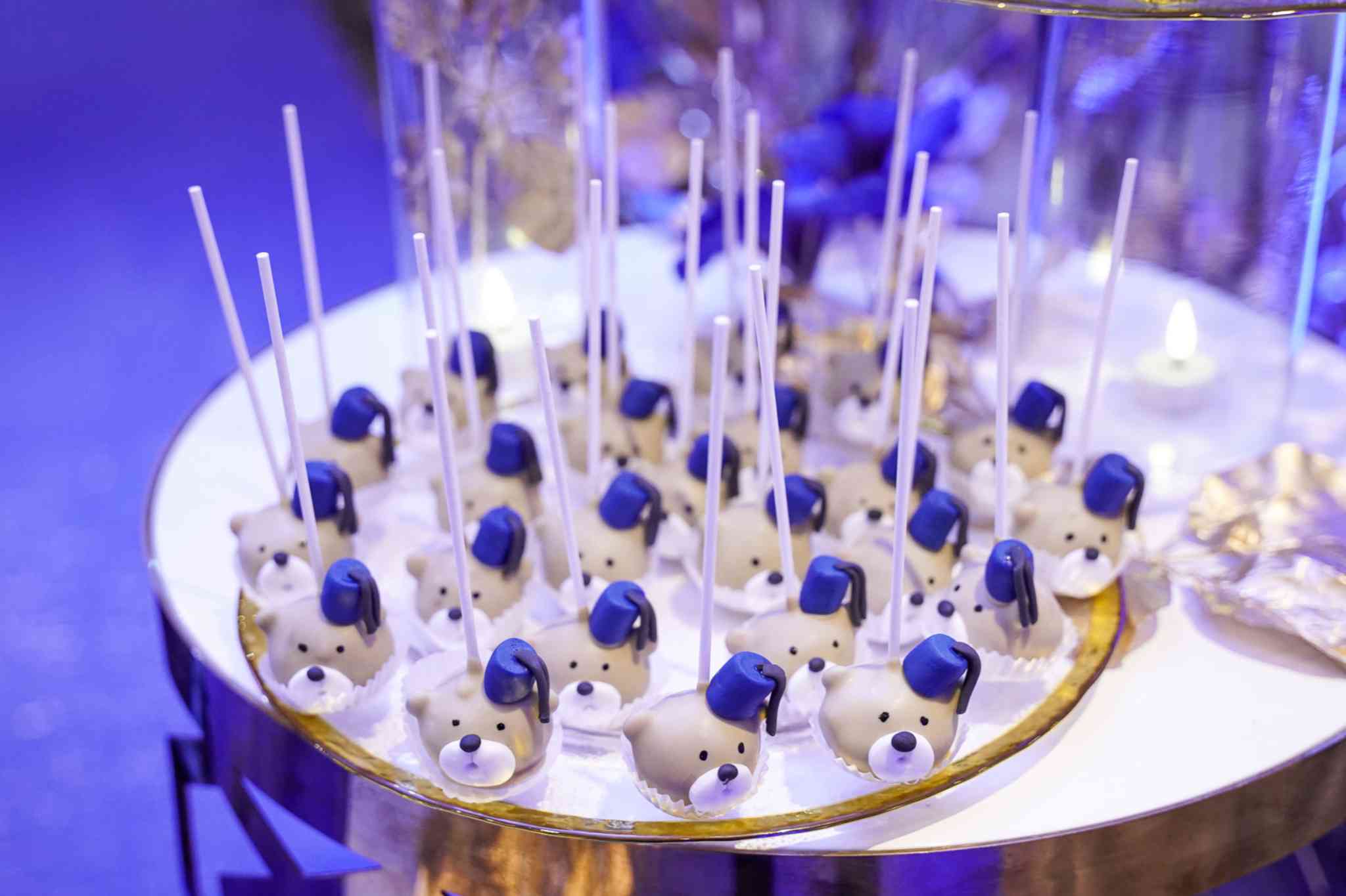 Koningsblauw Gender reveal party