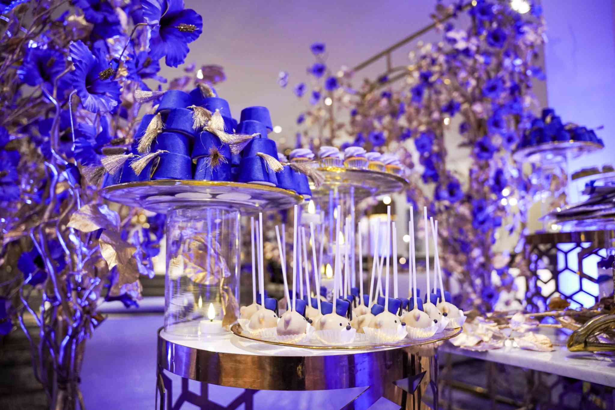 Koningsblauw Gender reveal party