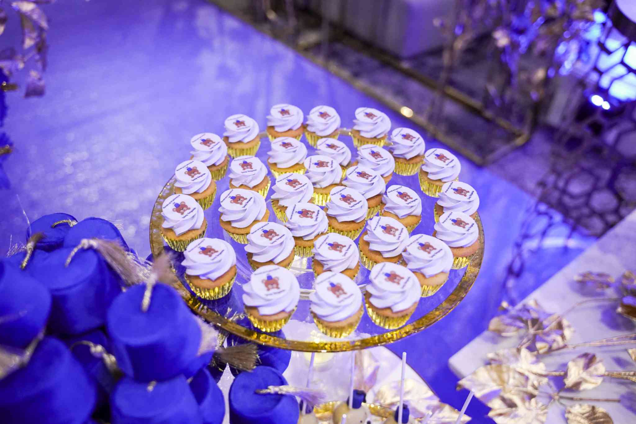 Koningsblauw Gender reveal party