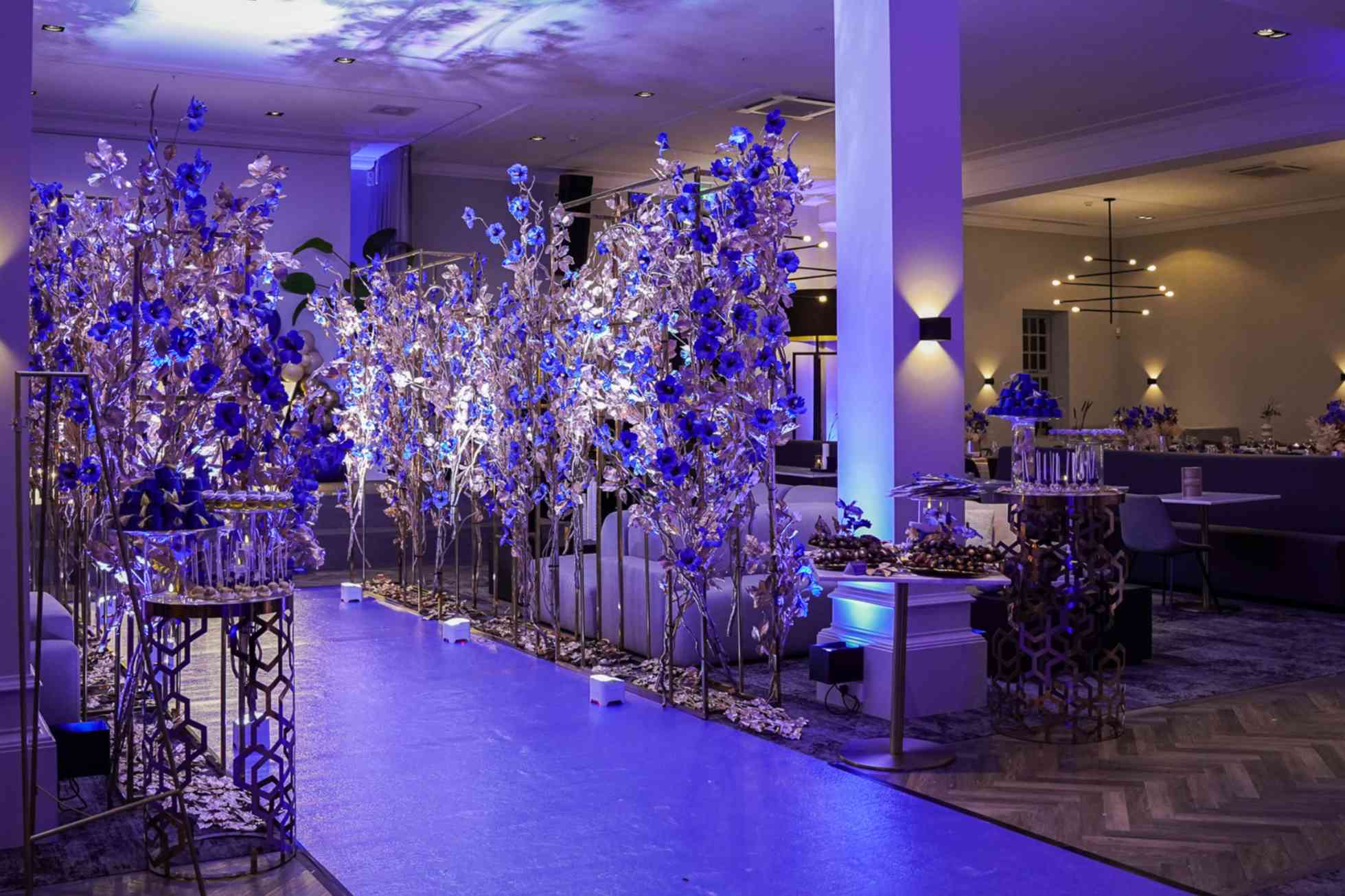 Koningsblauw Gender reveal party