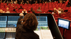 Techniek op bedrijfsevenement