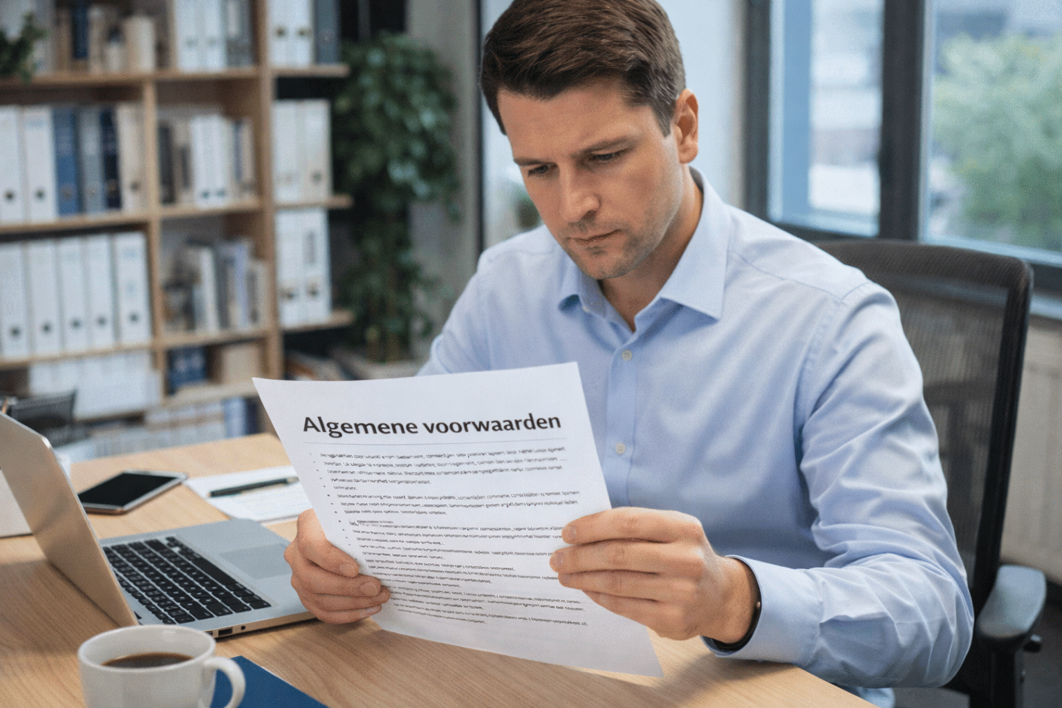 Algemene voorwaarden door een bedrijf