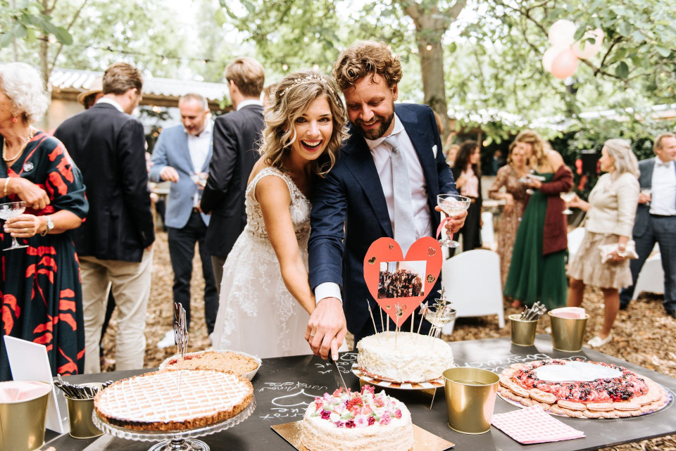 Moderne & luxe bruiloft